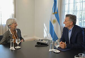 Macri y Lagarde en Olivos 02