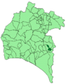 Map of Manzanilla (Huelva)