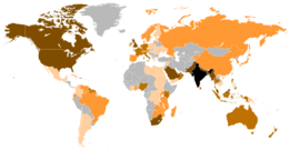 Map of the Indian Diaspora in the World.svg