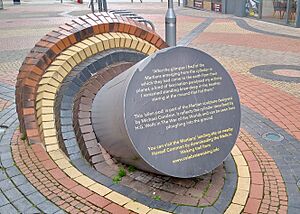 Martian cylinder, Woking