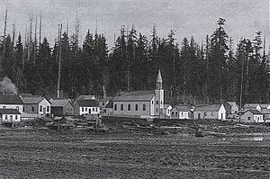 Mission Reserve opposite Vancouver, circa 1886