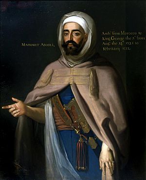 Moroccan Ambassador Abghali 1725