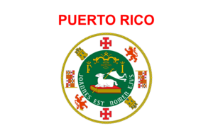 National sport flag of Puerto Rico