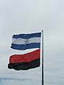 Nicaraguan and Sandinista flags