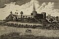 North east view of Shrewsbury castle 01945