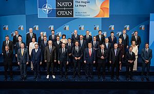 Official Photo NATO - OTAN Summit 2025 on June 25, 2025 (cropped)