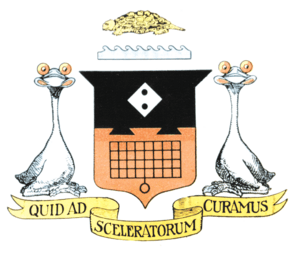 Oozlefinch coat of arms