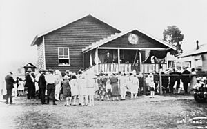 Opening of the Country Women's Association Hall, Yarraman, 1928