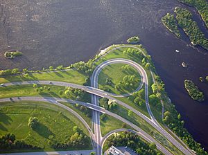 Ottawa River Parkway interchange