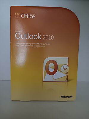 Outlook 2010 box