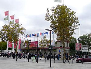 P1050976 Paris XV pte de Versailles entrée parc des expositions esplanade du 9.11.1989 rwk
