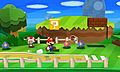 Paper Mario Sticker Star Gameplay