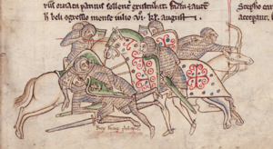 Philip II unhorsed Battle of Bouvines
