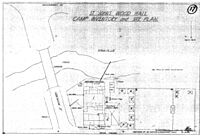Plan of the Aust Army Chemical Warfare laboratory in Royal Pde