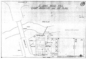 Plan of the Aust Army Chemical Warfare laboratory in Royal Pde