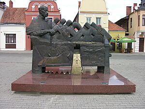 Pomnik Janusza Radziwiłła w Kiejdanach