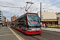 Prague 07-2016 tram at Florenc