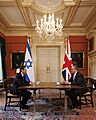 Prime Minister Keir Starmer meets Israel’s Isaac Herzog