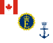 Queen's Colour for the Royal Canadian Navy