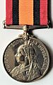 Queen's Mediterranean Medal Obverse