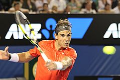 Rafael Nadal at the 2011 Australian Open14