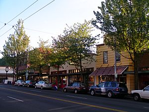 Rainier Avenue; Columbia City, Seattle