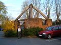 Remains of Post Mill at Mitcham - geograph.org.uk - 446178
