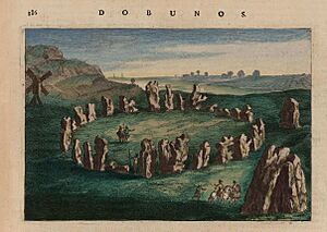 Rollright Stones - Kings Men Blaeu 1645-1662 GMG1128-117 