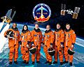 STS-133 Official Crew Photo