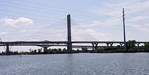 Samuel de Champlain Bridge from east