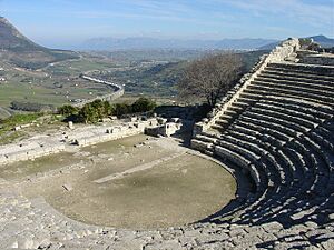 Segesta, Teatro greco (2)