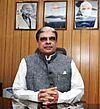 Shri Haribhai Parthibhai Chaudhary taking charge as the Minister of State for Coal, in New Delhi on September 05, 2017.jpg