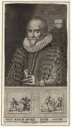 Sir John Hayward, 1630, by Willem de Passe, NPG D28009