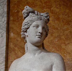 Statue of nude Venus of the Capitoline type, Roman, 2nd century AD, from Campo Iemini, housed in the British Museum