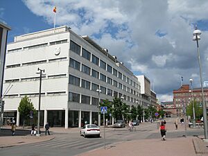 Tampere city central government office building