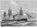 The German ironclad Grosser Kurfurst, lately sunk off Folkestone ILN-1878-0615-0009