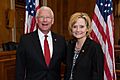 U.S. Senator Roger F. Wicker with U.S. Senator Cindy Hyde-Smith of Mississippi