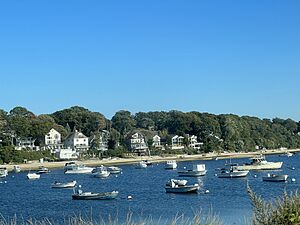 The waterfront in Eatons Neck on October 9, 2022.