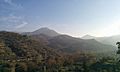 View of mountain range from Kampos, Ikaria - Greece