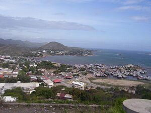 Walter Bay from hills