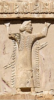 Xerxes I tomb Libyan soldier circa 480 BCE