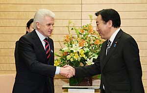 Yoshihiko Noda and Volodymyr Lytvyn 20120309 1