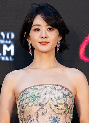 Zanilia Zhao from "The Unseen Sister" at Red Carpet of the Tokyo International Film Festival 2024 (54577031092) (cropped).jpg