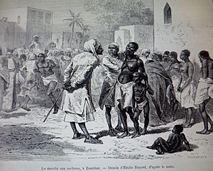 089 Le marché aux esclaves à Zanzibar