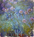 1914-26 Claude Monet Agapanthus MOMA NY anagoria