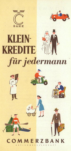 1959 Commerzbank Kleinkredite für jedermann