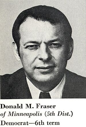 1973 Congressional Pictorial Donald Fraser