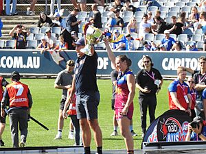 AFLWGF 2023 - Koenen and Starcevich trophy