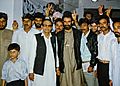 Abdul Majeed Dar with jklf founder Amanullah Khan 1