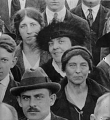 Agnes J. Quirk, Helen Morgenthau Fox, and Florence Hedges (cropped).jpg